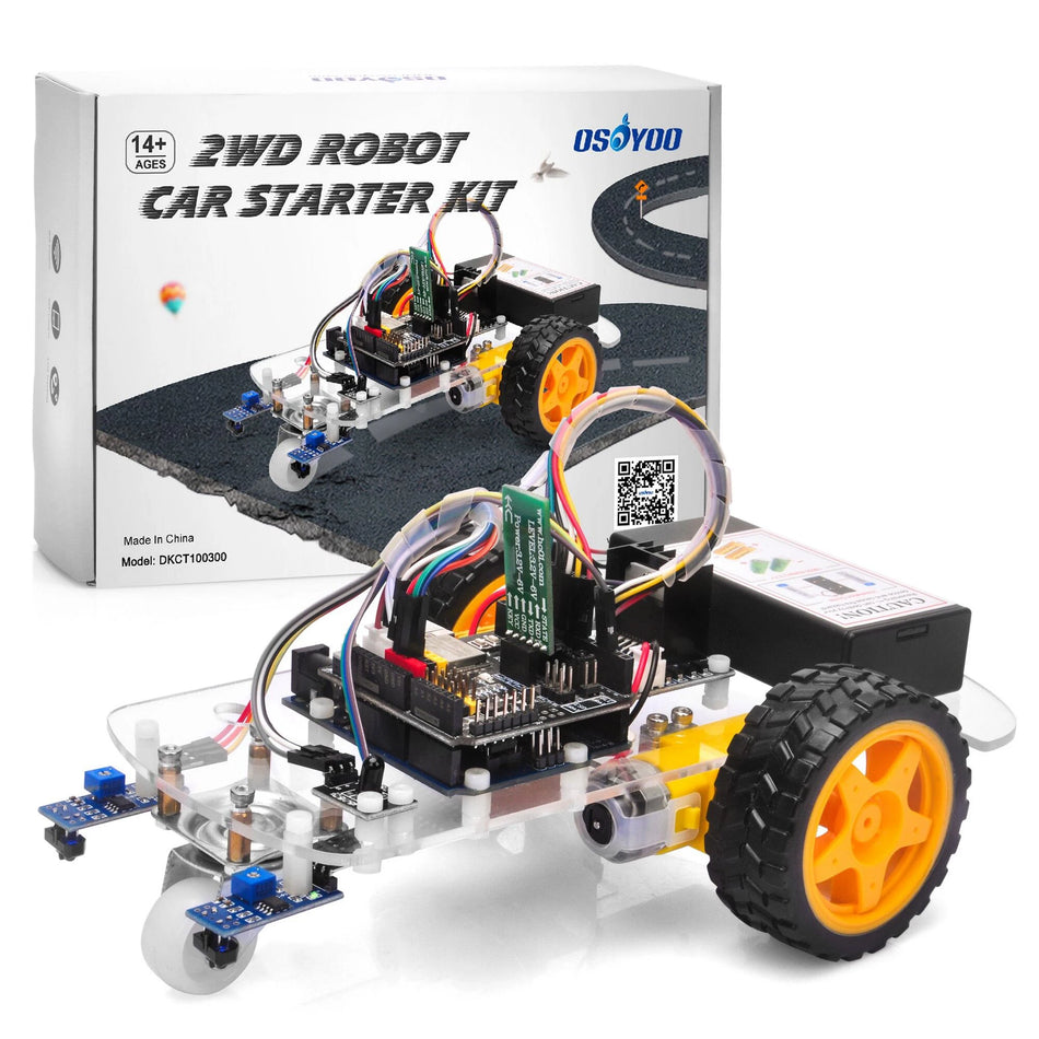 OSOYOO 2WD Robot Car Starter Kit &ndash; Intelligent Learning Experience Model 1 / CHINA