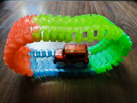 Mitty Kids Night Light Track Set &ndash; Easy Assembly Fun