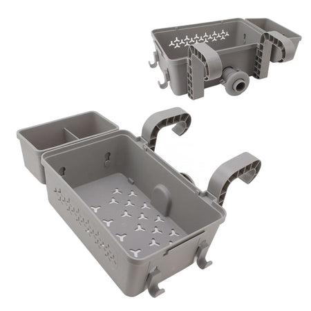 Poolside Storage Basket - Cup Holder and Poolside Organizer
