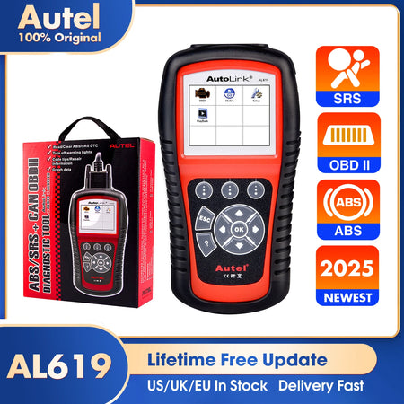 Autel AL619 ML619 OBD2 Auto Scanner - Reads Live PCM Data United States
