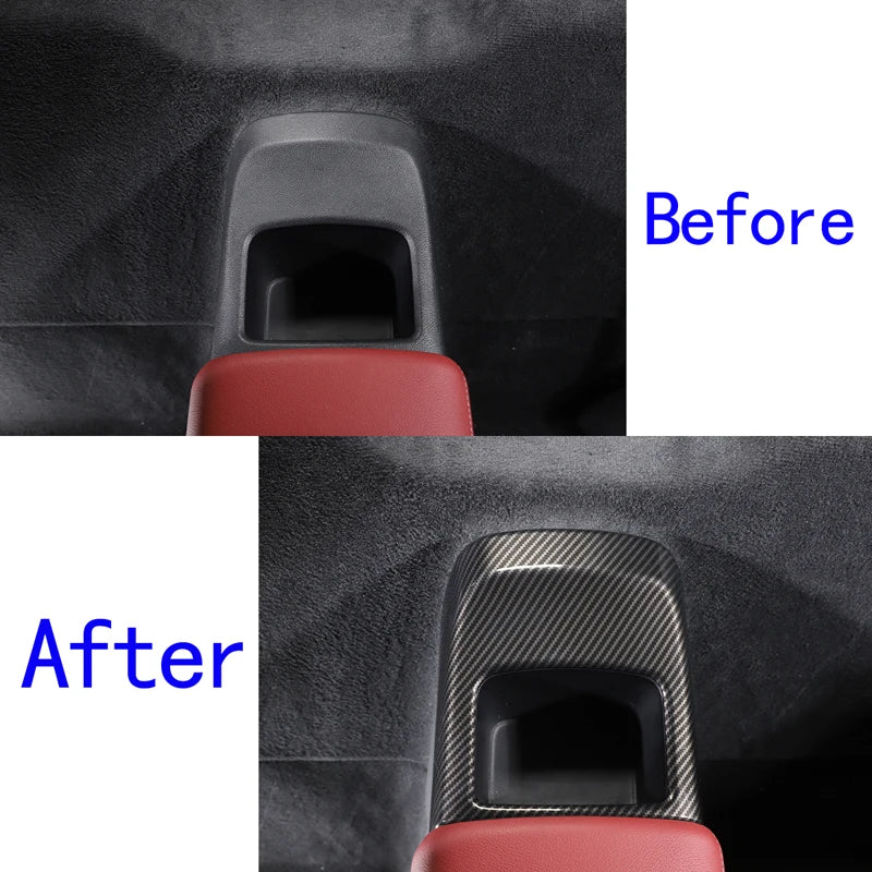 Κάλυμμα Πίσω Κουτιού Αποθήκευσης από ABS Carbon Fiber για GR Supra A90