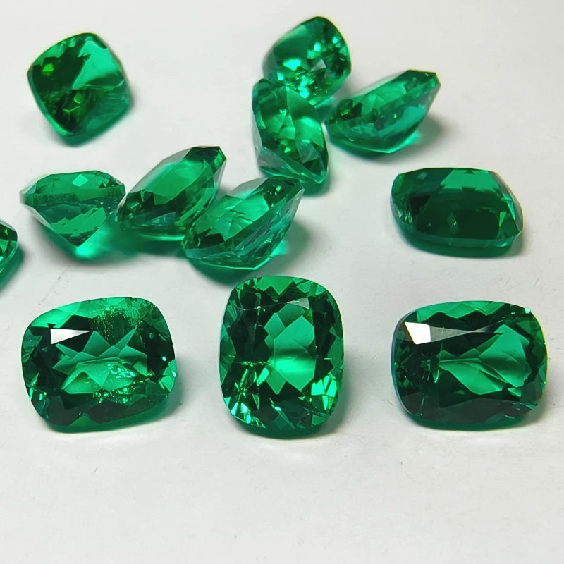 Wholesale Lab Grown Colombia Emerald &ndash; Stunning Rectangle Shape Gemstone