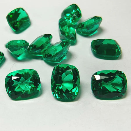 Wholesale Lab Grown Colombia Emerald &ndash; Stunning Rectangle Shape Gemstone