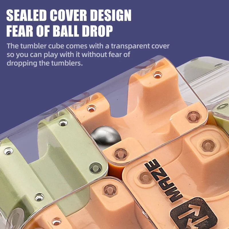 3D Maze Magic Cube &ndash; Educational Stress Relief Puzzle Toy