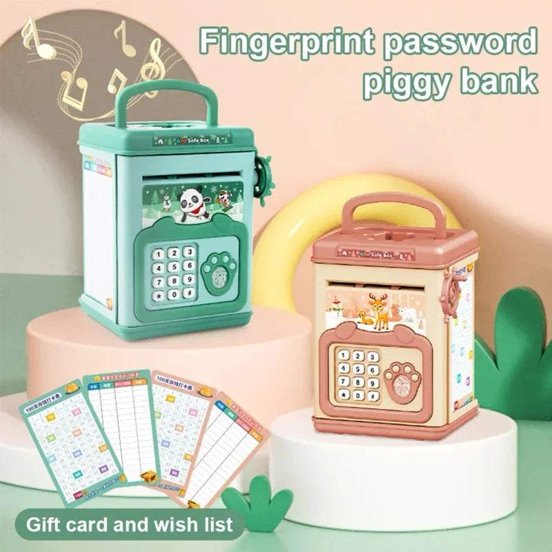 Electronic Piggy Bank &ndash; Smart Fingerprint Security