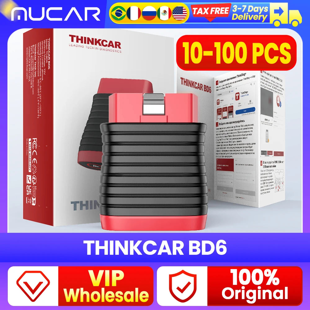 Thinkcar BD6 Full System Scanner &ndash; Bluetooth Connectivity