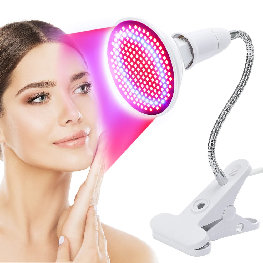 LED Red Light Photon Therapy Face Mask &ndash; Skin Rejuvenation EU Plug