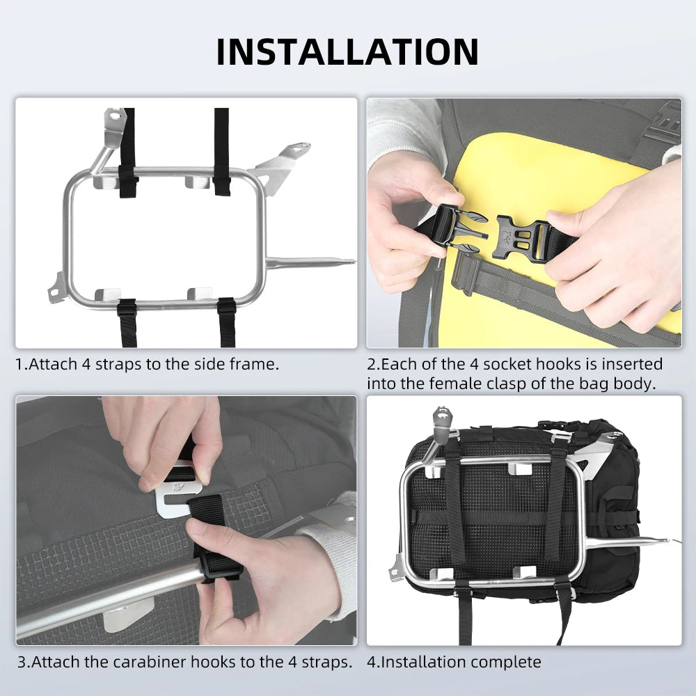 Rhinowalk Motorcycle Bag Straps &ndash; Durable Polyester Construction