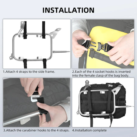 Rhinowalk Motorcycle Bag Straps &ndash; Durable Polyester Construction