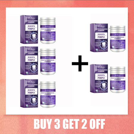 Teeth Whitening Powder &ndash; Effective Dental Plaque Removal Buy 3 Get 2 Free