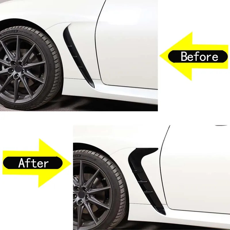 Наклейка на крыло с боковой вентиляционной крышкой Toyota 86 Subaru BRZ 2022 года