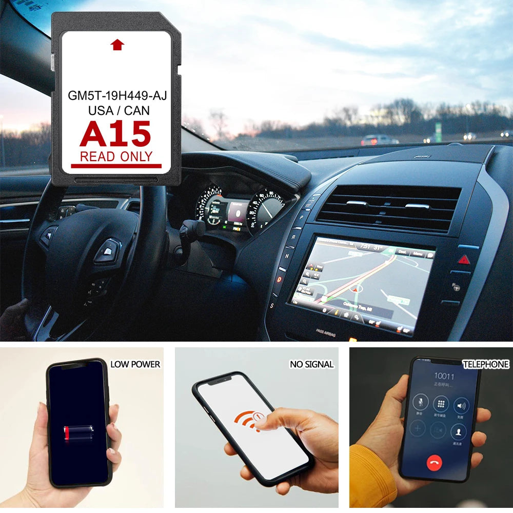 Car NAVI SD Card Ford Super Duty 2013-15 - North America