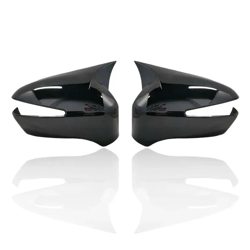For Honda Civic FD6 2006-2012 Mirror Cover Accessory Carbon fiber glossy black Case CAR Shield by InterCyprus Trading Ltd