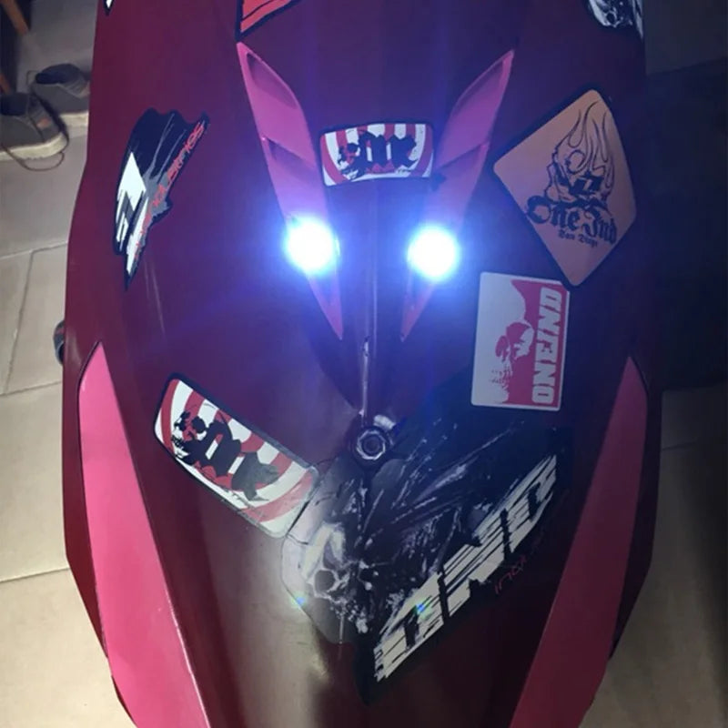 KEVANLY 2X Strobe Motorcycle Eagle Eye Light &ndash; High Visibility LED Warning Signal