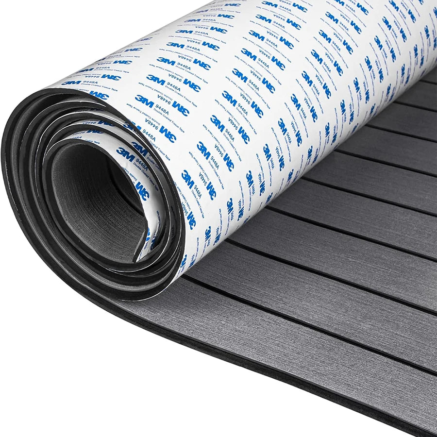 2400x450mm EVA Foam Boat Flooring &ndash; 6mm High Quality Foam dark gray black