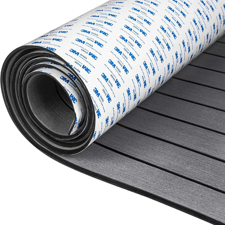 2400x450mm EVA Foam Boat Flooring &ndash; 6mm High Quality Foam dark gray black