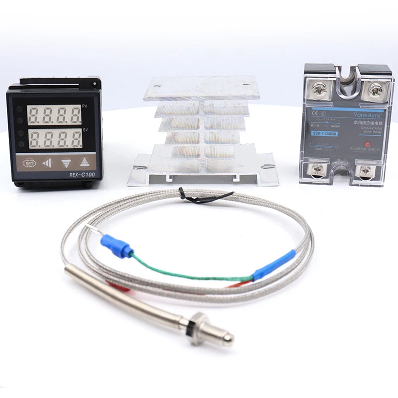 REX C100 Digital PID Temperature Controller &ndash; High Precision Temperature Control 1 set with base