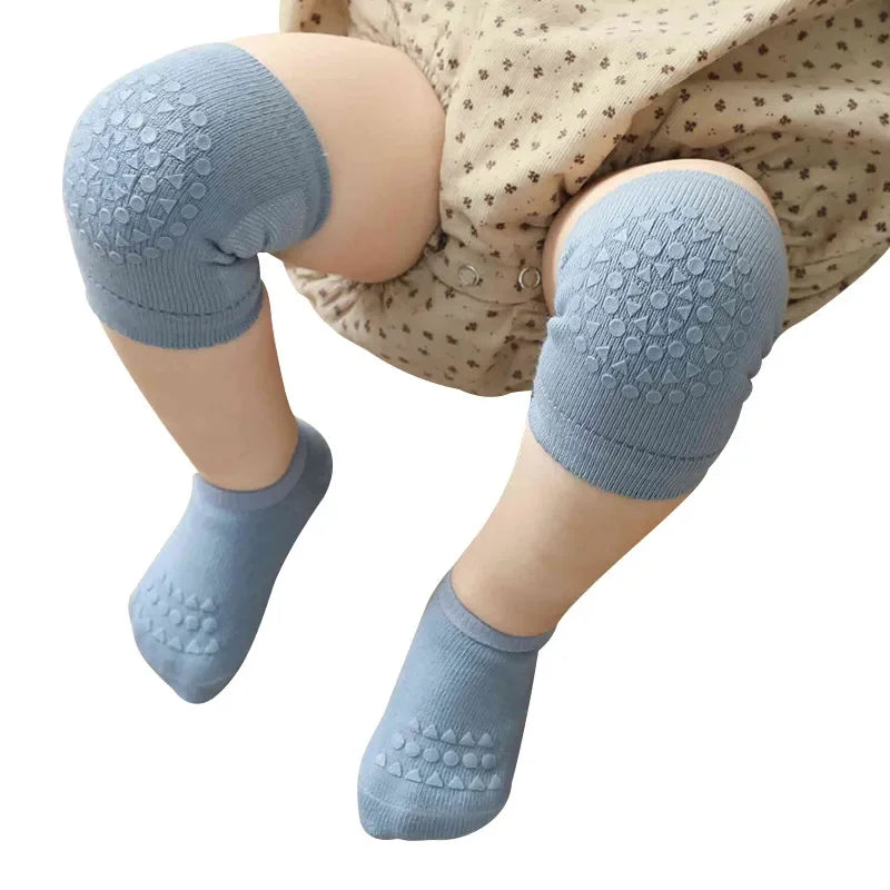 Baby Knee Pads Socks Set &ndash; Anti Slip Crawling Safety