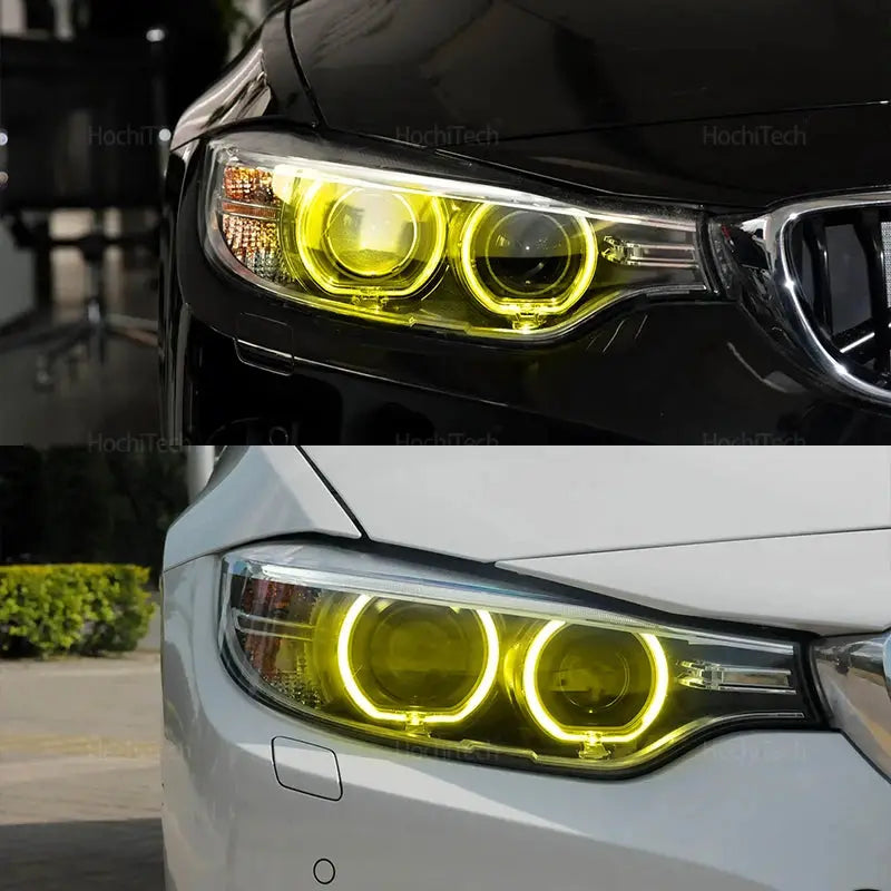 Yellow Daytime DRL Light Driving LED Angel Eye Maker Light Diode Board Chip for BMW 4 Series F32 F33 F36 Pre-LCI 2014-2017 by InterCyprus Trading Ltd