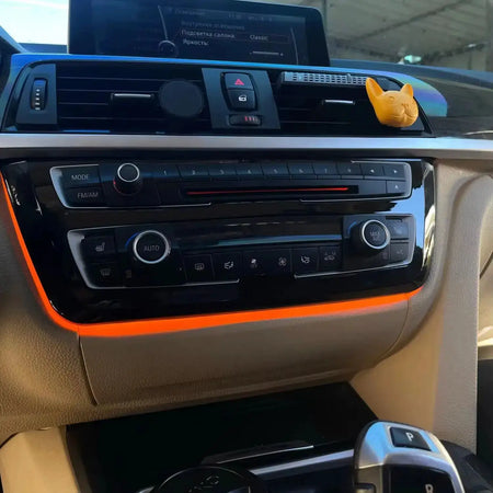 F30 2 Color Center Console AC Panel Ambient RadioTrim LED Dashboard Atmosphere Light For BMW 3 Series 4 Series F32 F33 F34 F36 by InterCyprus Trading Ltd