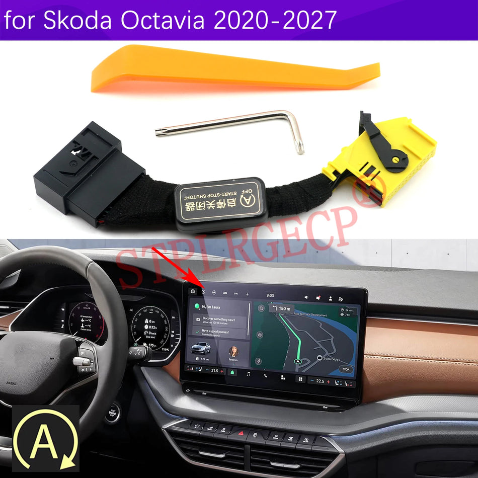 Automaattinen start-stop pois -kytkin Skoda Octavia 2020-2027