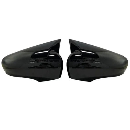 For Renault Clio MK4 for 4 2 PCs ABS plastic bat wing mirror covers rearview mirror case cover glossy black car accessories by InterCyprus Trading Ltd