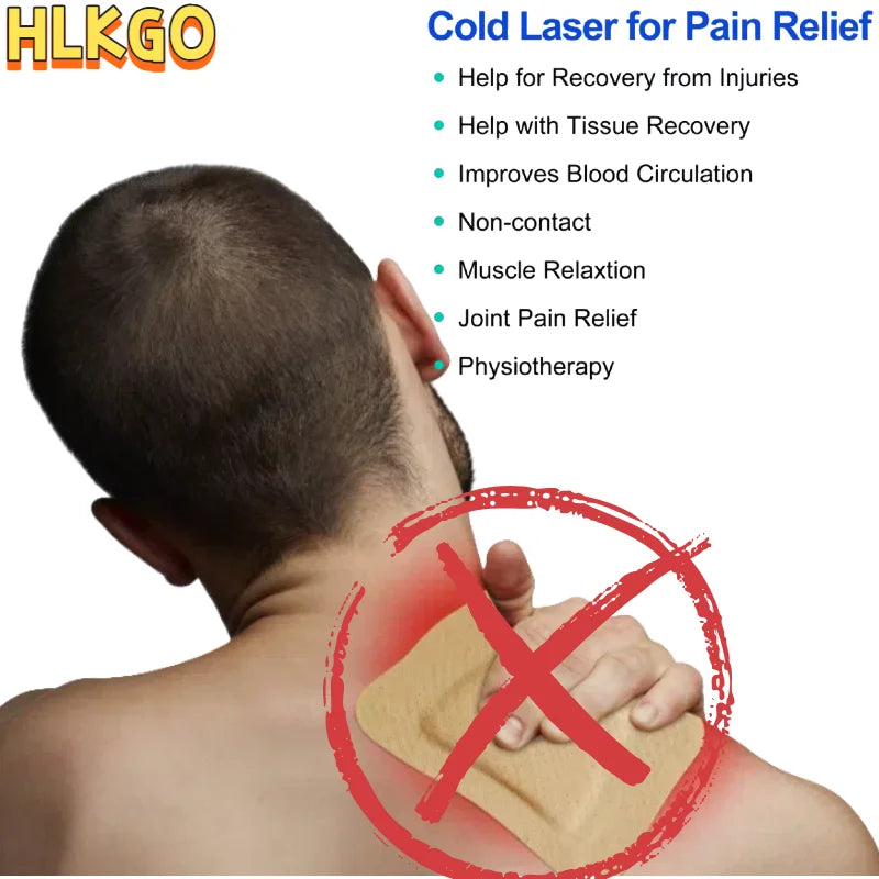 808nm laserový terapeutický přístroj LLLT pro bolest těla a bolest kolene