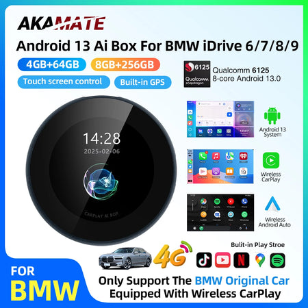 CarPlay AI Box For BMW ID6 ID7 ID8 ID9 - Android 13