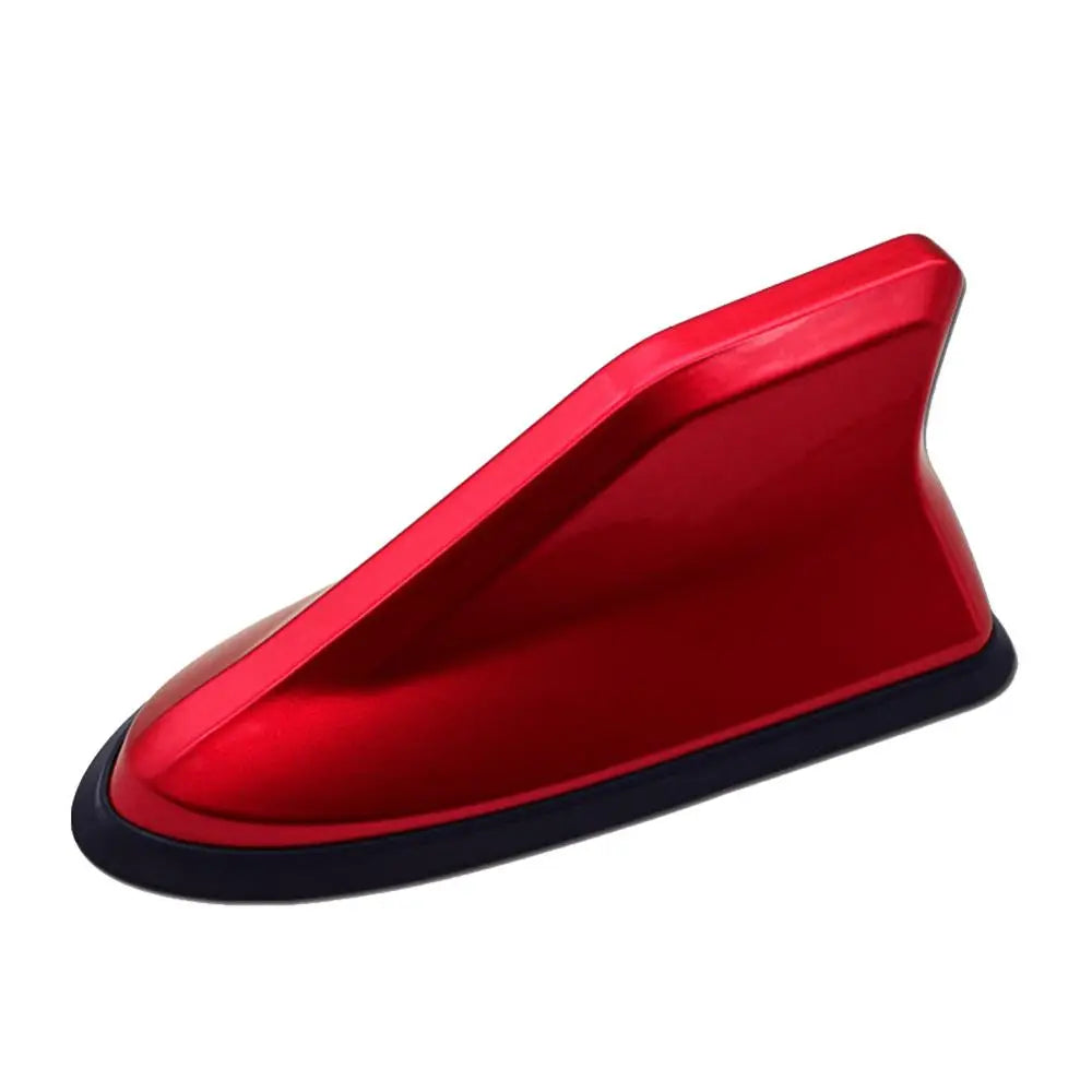 16cm Carbon Look Roof Top Shark Fin &ndash; Universal Fit Red
