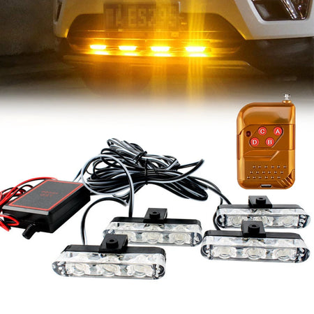 3LED Car Grid Strobe Light &ndash; Emergency Strobe Beacon