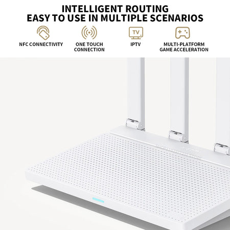 Xiaomi Router AX3000T IPTV Mesh Gigabit Ports Gaming Accelerator