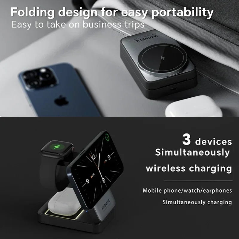 Opansten 3 In 1 MagSafe Charger Stand &ndash; Ultra Fast Charging