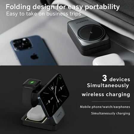 Opansten 3 In 1 MagSafe Charger Stand &ndash; Ultra Fast Charging