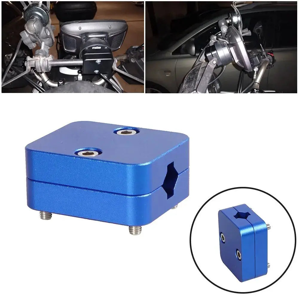 Aluminum Motorcycle Phone GPS Navigation Holder Mount Bracket For BMW R1200GS R1250GS LC Adv F900R CRF1000L 2012-2017 12mm 16mm by InterCyprus Trading Ltd