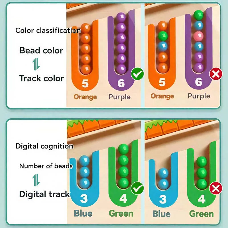 Children's Magnetic Maze Walking Ball &ndash; Engaging Early Education Puzzle Toy