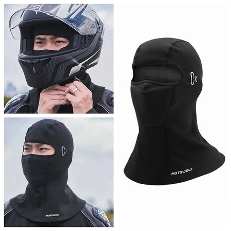 Winter Neck Warmer Thermal Motorcycle Balaclava Moto Mask Waterproof Ski Masks Windproof Elastic Fleece Face Shield by InterCyprus Trading Ltd