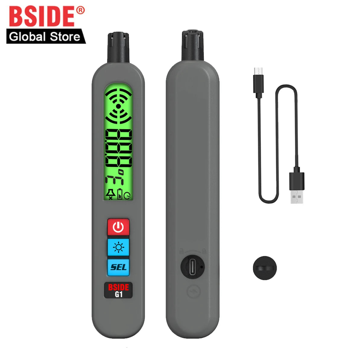 BSIDEC G1 Combustible Gas Detector &ndash; LCD Display, Portable