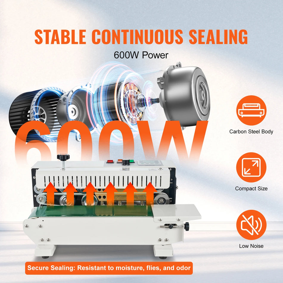 Horisontaalne Kott Riba Sulgemismasin – Carbon Steel