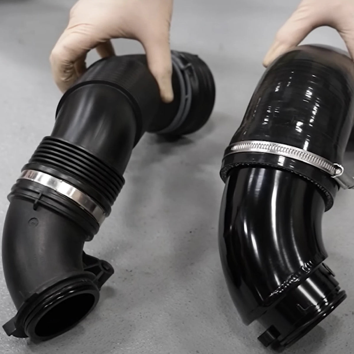 Turbo Inlet Elbow Hose With Aluminum For VW Golf MK8 GTI R/Audi S3 8Y by InterCyprus Trading Ltd