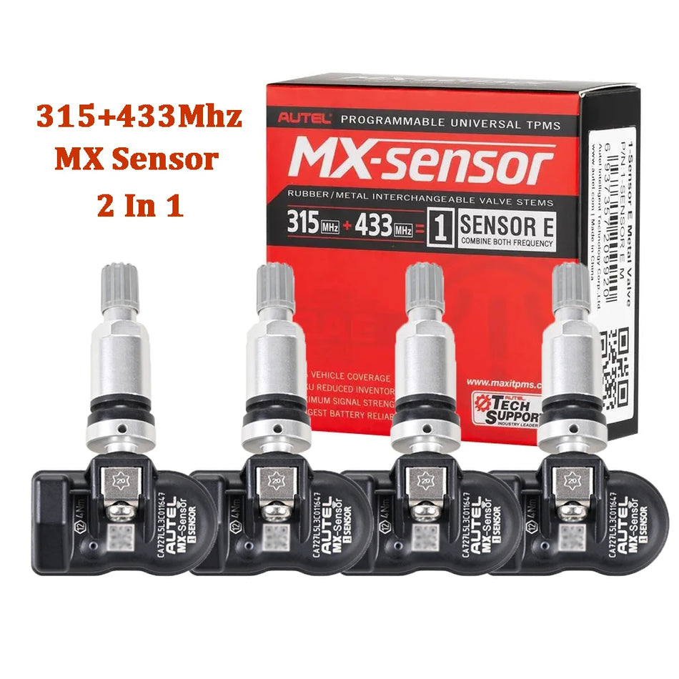 Адаптер за TPMS с MX сензор Autel 2 в 1 315MHz 433MHz за TS501 TS508