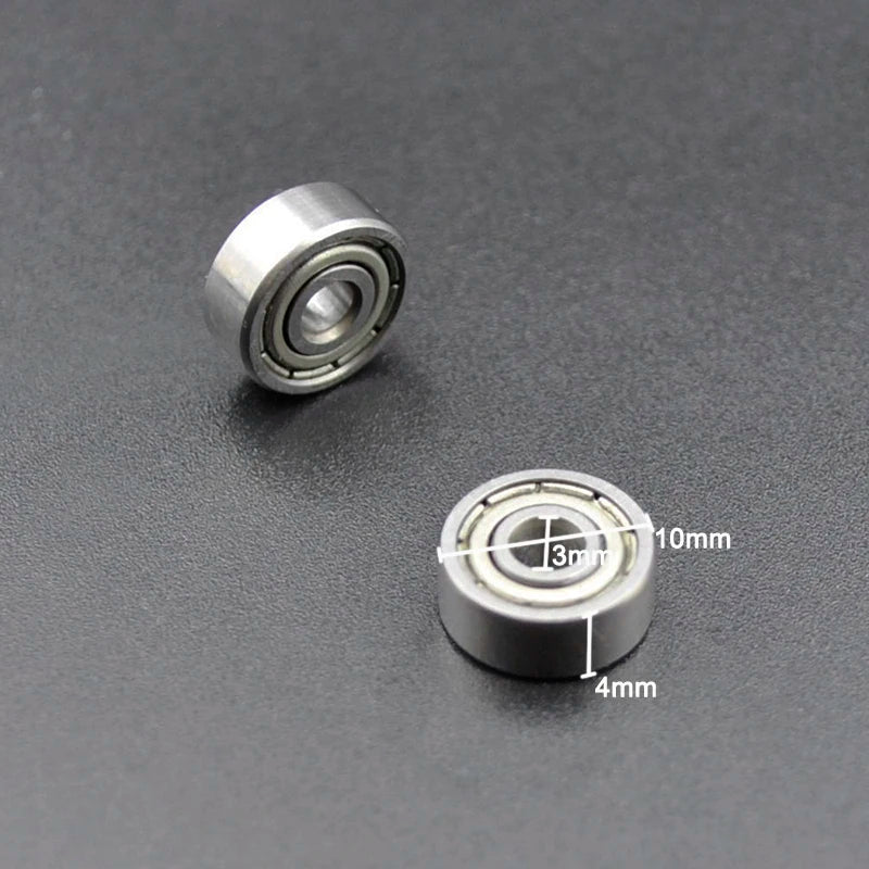 Miniature Bearings 623 624 625ZZ &ndash; High Precision RPM 623zz 3x10x4mm / CHINA / 10Pcs