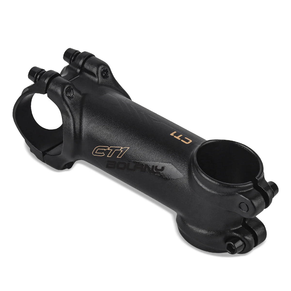 31.8mm Adjustable Bike Stem Aluminum - Seven Degree Tilt Gold
