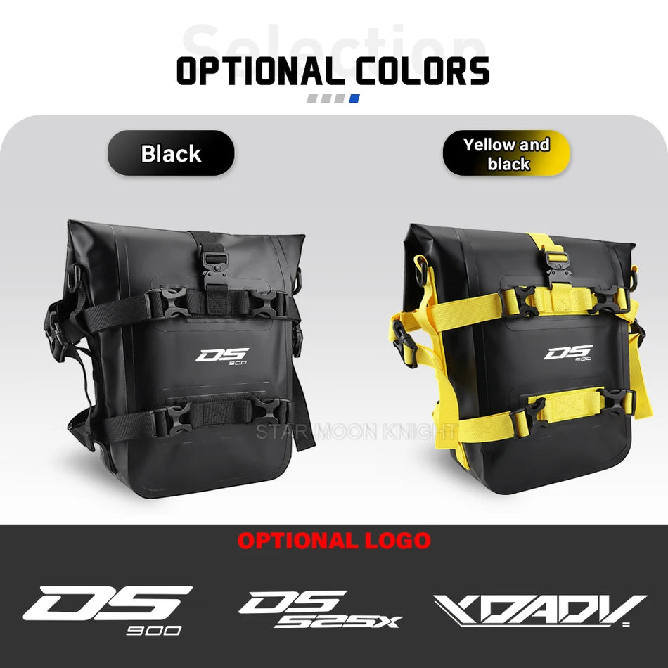 VOGE DS525X DSX900 Motosiklet Şasi Koruma Çubukları Çanta Su Geçirmez TPU Alet Çantaları Evrensel Uyum İçin