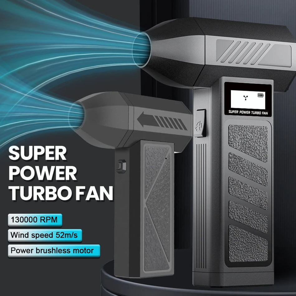 Car Turbo Blower Fan with 130K RPM, Brushless Motor, ABS