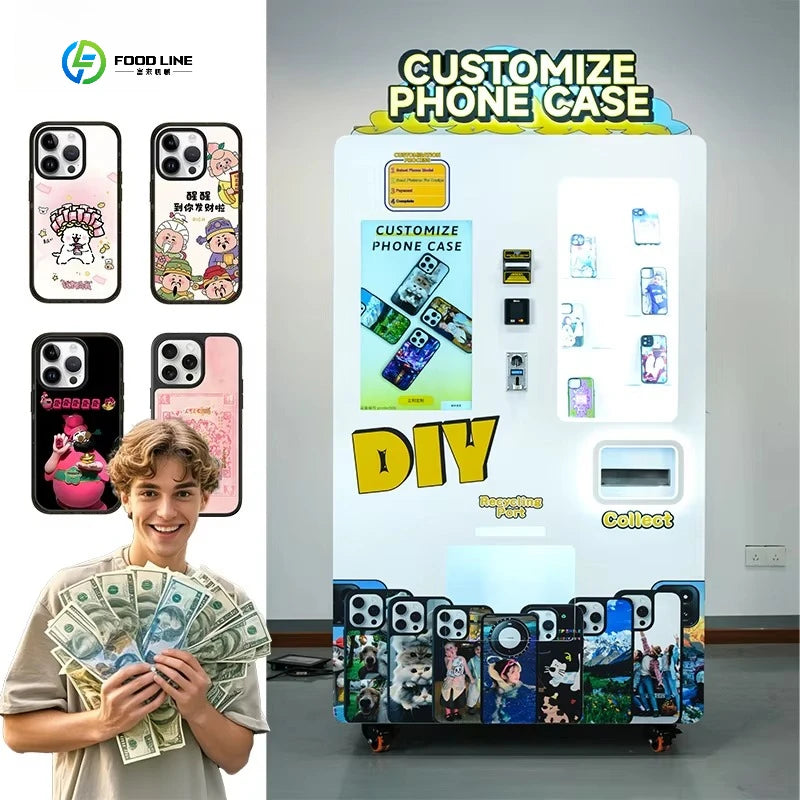 Bulk Phone Case Printing Vending Machine &ndash; UV Printing