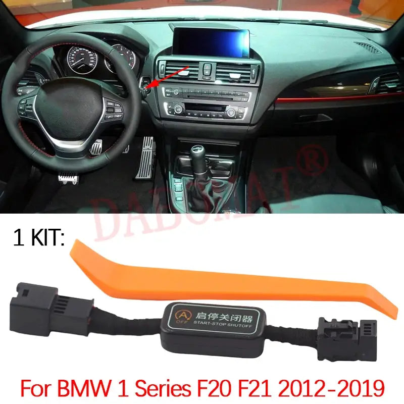 For BMW 1 2 3 4 5 6 7 X2 X3 X4 X5 X6 F20 F30 F07 F10 Car Automatic Stop Start Engine System Off Cable Plug and Play Eliminator by InterCyprus Trading Ltd