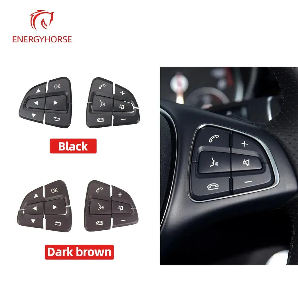 W176 W246 W156 W166 W292 W117 W218 W231 W447 Car Interior Multifunction Steering Wheel Control Switch Buttons For Mercedes Benz by InterCyprus Trading Ltd