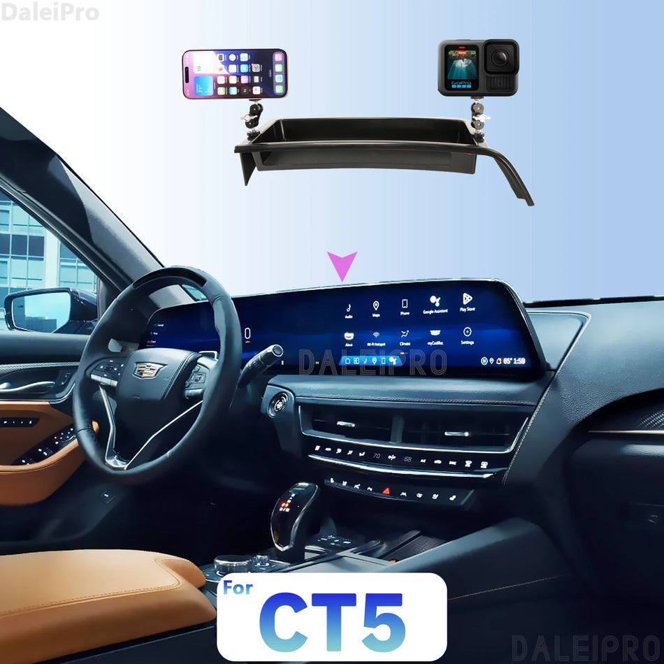 Úložný box středové konzole s bezdrátovým nabíjením pro Cadillac CT5