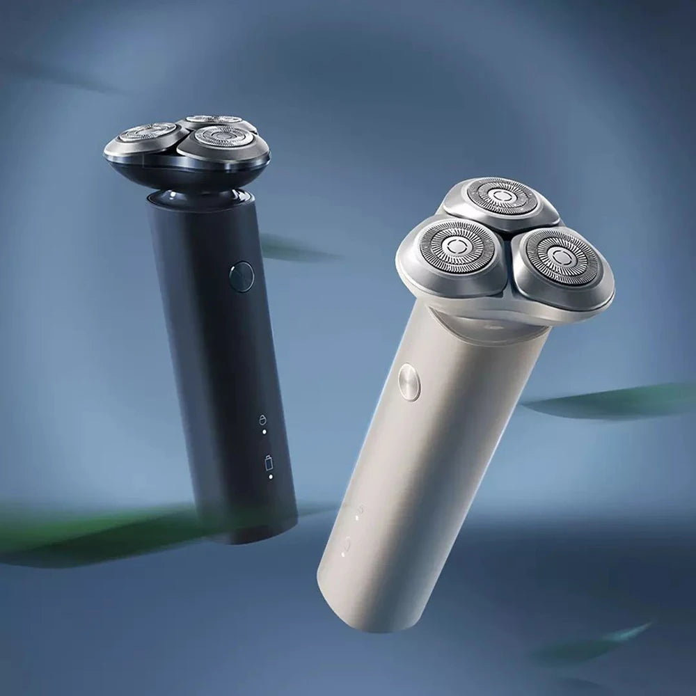 XIAOMI MIJIA S101 Electric Razor - Rechargeable Wet/Dry Shaver, 18 Blades, 60-Day Use