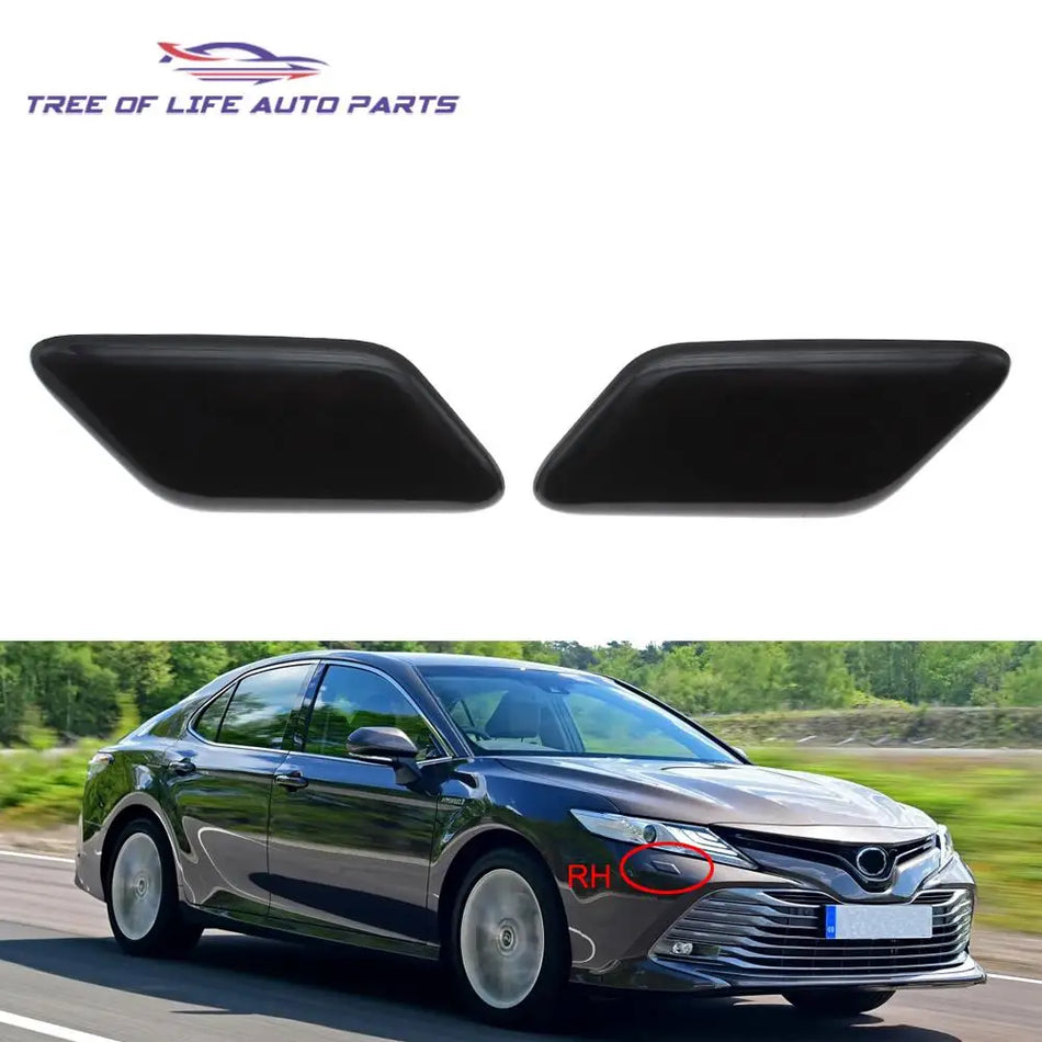 Capac duză spălător faruri din plastic pentru Toyota Camry 2018-2020 piesă de schimb pentru bara frontală